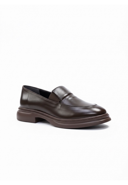 Kahverengi Klasik Kalın Tabanlı Loafer Ayakkabı 849₺| RGL995