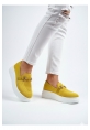 Sarı Tokalı Fileli Kalın Taban Loafer Vaze 399.90₺
