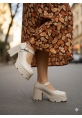 Mary Jane Bej  Platform Kalın Taban Loafer 849₺ durs