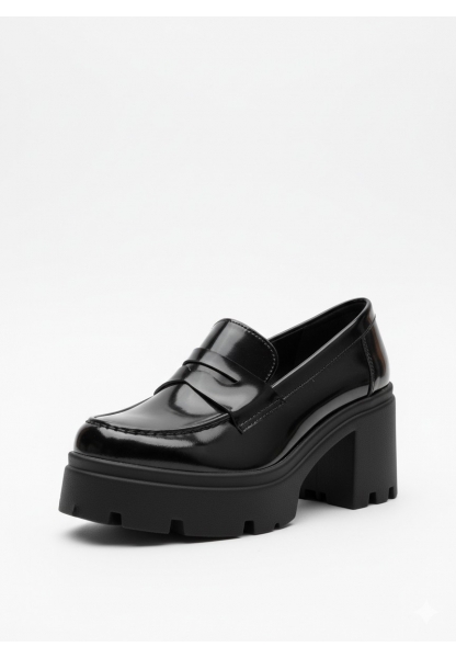 Penny Siyah Rugan  Kalın Taban Kadın Loafer 849₺ jona