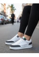 Beyaz Füme Detaylı Bağcıklı  Kadın Sneaker 849₺ city