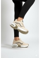 Air Tabanlı Bej Kadın Sneaker tire