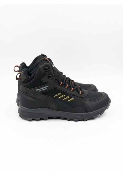 Siyah Turuncu Detaylı Bağcıklı Outdoor Trekking Bot 999₺ | ORT777