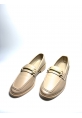 Bej Tokalı Klasik Loafer Bola