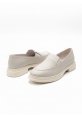 Bej Kalın Tabanlı Klasik Düz Loafer Ayakkabı 849₺ | RGL995