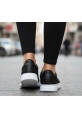 Siyah Beyaz Kalın Tabanlı Bağcıklı Kadın Sneaker Ayakkabı 849₺ city