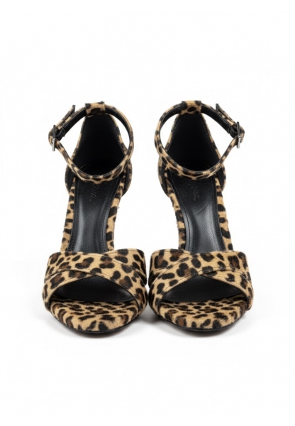 Leopar Desenli Topuklu Ayakkabı lura 599₺