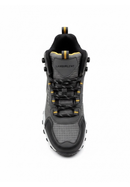 Gri Sarı Detaylı Kalın Taban Outdoor Trekking Bot 1299₺ ORT777