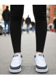 Beyaz Füme Detaylı Bağcıklı  Kadın Sneaker 849₺ city