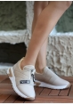 Bej Fermuarlı Kalın Taban Spor Ayakkabı KALO   749₺