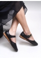 Klasik Gold Tokalı Siyah Loafer aden