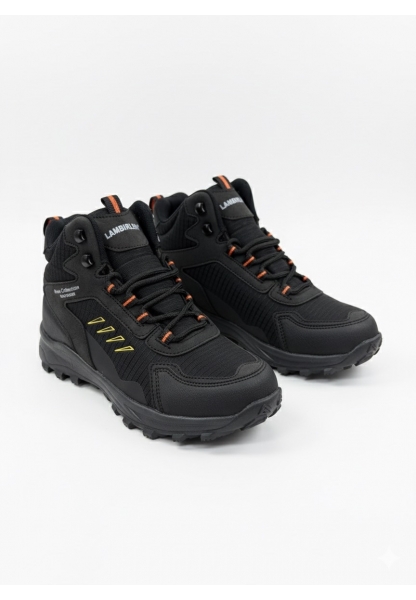 Siyah Turuncu Detaylı Bağcıklı Outdoor Trekking Bot 999₺ | ORT777