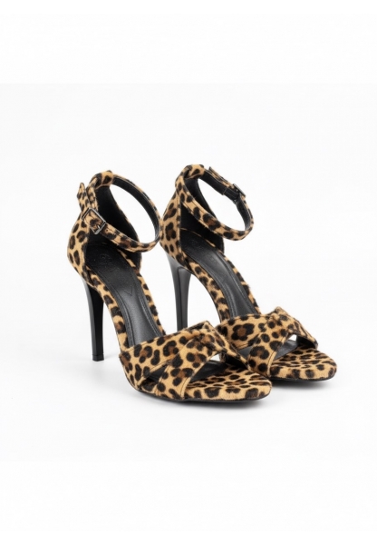 Leopar Desenli Topuklu Ayakkabı lura 599₺