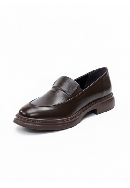 Kahverengi Klasik Kalın Tabanlı Loafer Ayakkabı 849₺| RGL995