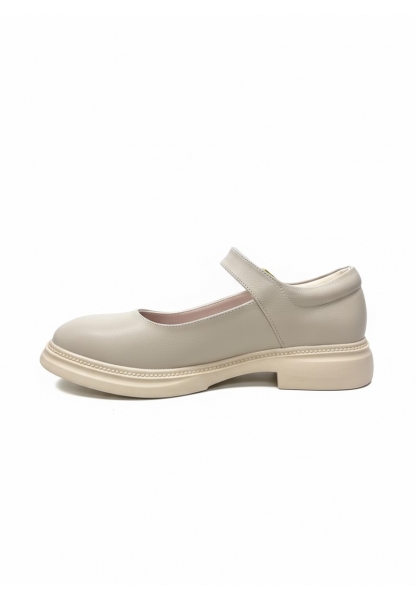  Bej Tokalı Kalın Tabanlı Mary Jane Ayakkabı 849.90₺ | RMJ852