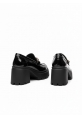  Siyah Rugan Tokalı Kalın Taban Kadın Loafer 849₺ yumi