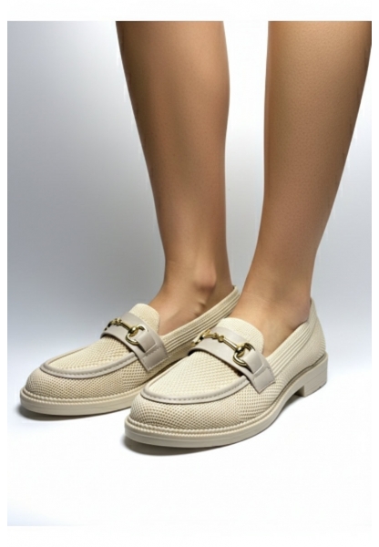 Bej Tokalı Fileli Loafer etap 399.90₺