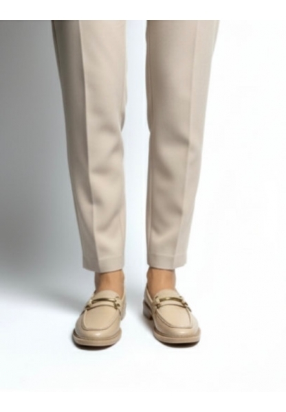 Bej Tokalı Klasik Loafer Bola 399.90₺