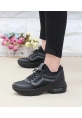 Air Tabanlı Siyah Kadın Sneaker tire