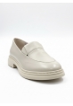 Krem Klasik Kalın Tabanlı Düz Loafer Ayakkabı 849₺ | RGL995