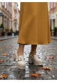 Krem KalınTokalı Kalın Taban Kadın Loafer 849₺ loa