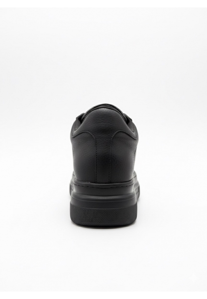 Siyah Bağcıklı Kalın Platform Kadın Sneaker 1190₺| SPK805