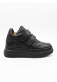 Siyah Cırt Cırtlı Kalın Platform Sneaker 790₺| CCS117